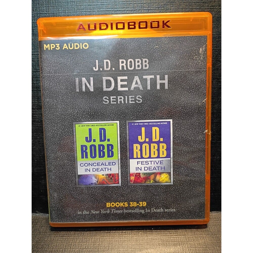 In Death Series Books 38-39 J.D. Robb Mp3 CD Audiobook Unabridged Brilliance - Picture 1 of 2